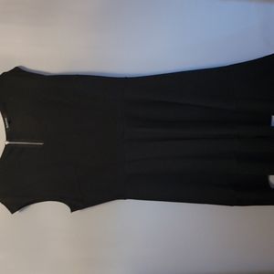 Relativity Women’s Black Fit and Flare Dress | Size Large